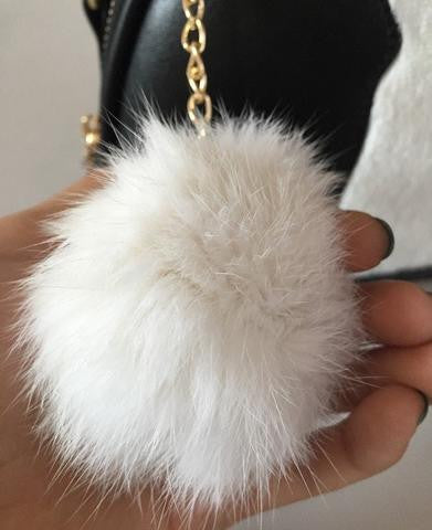 Cat & Fur Ball Crossbody Handbag