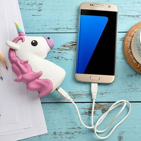 Cute Unicorn Power Bank Charger
