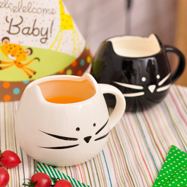 Cute Limited Edition Cat shaped Coffee Mug (Free Shipping)