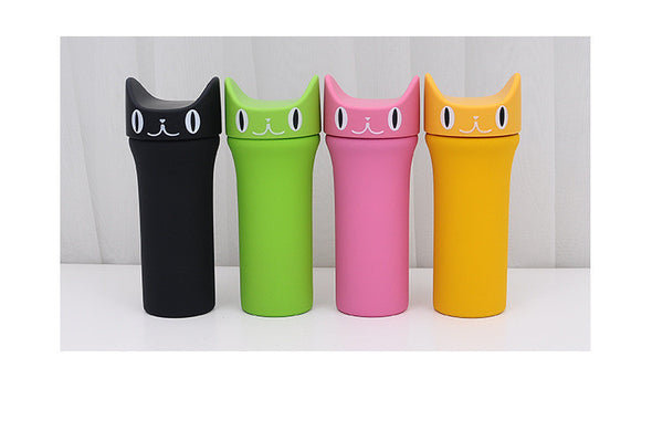 Cat Whiskers Stainless Steel Thermo Bottle