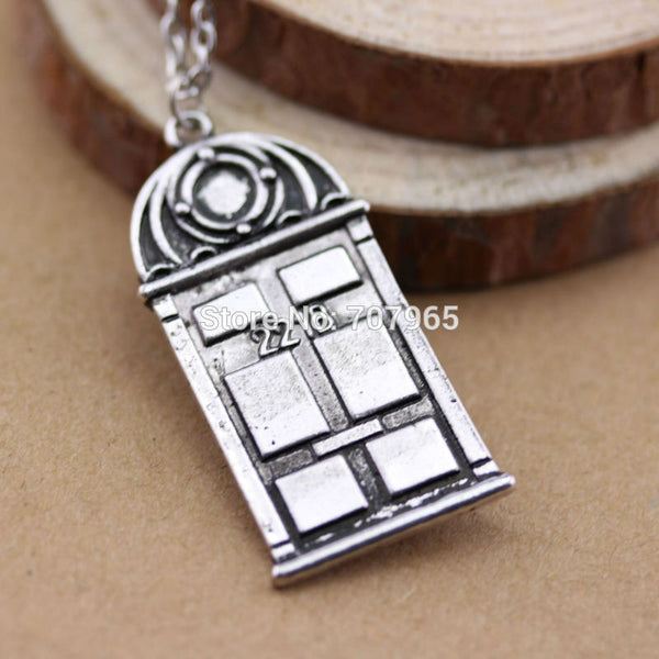 Sherlock Necklace 221B Pendant