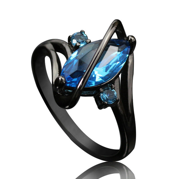 Crossed Marquise Ring (Free Shipping)