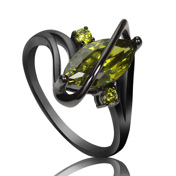 Crossed Marquise Ring (Free Shipping)